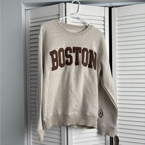 Boston Beige Sweatshirt